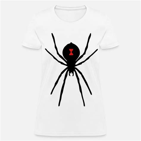 Black Widow Spider Womens T Shirt Spreadshirt