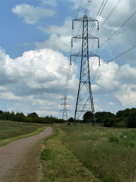 Pylons Pages Wood © Robin Webster Geograph Britain And Ireland