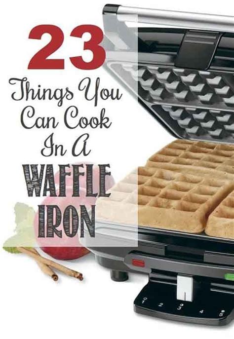 23 Things You Can Cook In A Waffle Iron Lil Moo Creations Waffle
