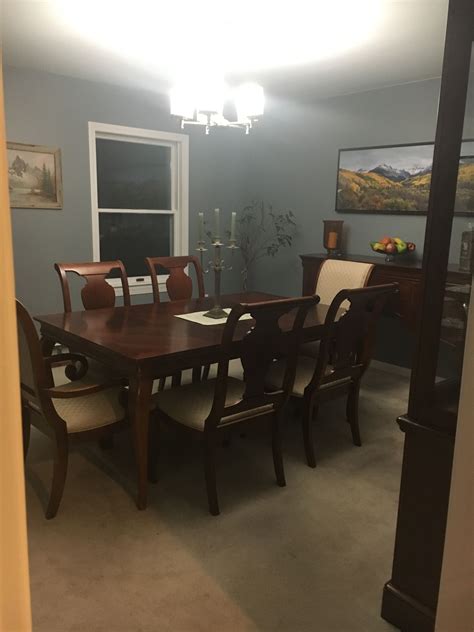 Dining Room Sherwin Williams Steely Gray Home Home Decor Sherwin