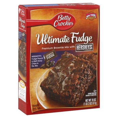 Betty Crocker Supreme Brownie Mix Hersheys Ultimate Fudge