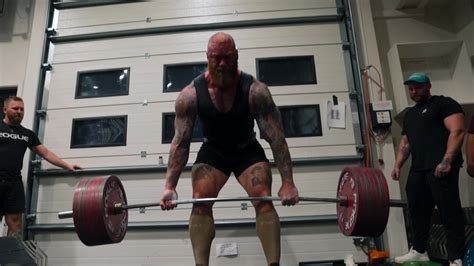 380kg Deadlift From Last Saturday Thors Power Gym By Hafþór Júlíus