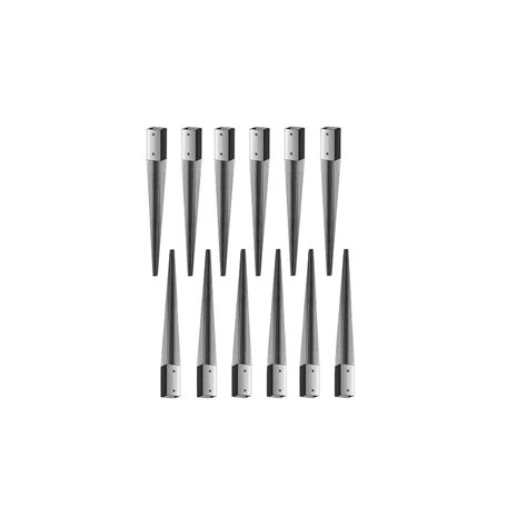 6271241 sélectionner une agence support poteau a en en bricomarché vous invite à. Support pied de poteau 7 x 7 x 75 cm ( 7x7 ) à enfoncer ...