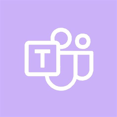 Pastel Purple Teams Logo Hintergrund Iphone Logo Design Vorlage
