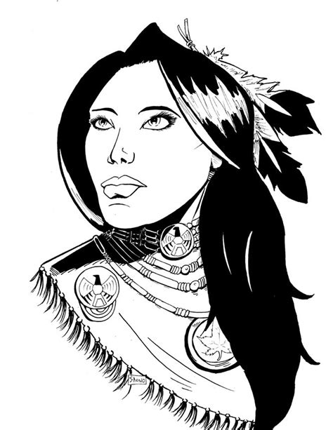 Native American Pen And Ink Drawings Japanesegirlwallpaperforandroid