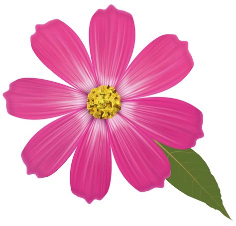 Pink Flowers Clip Art Flowers Png Download 30002878 Free