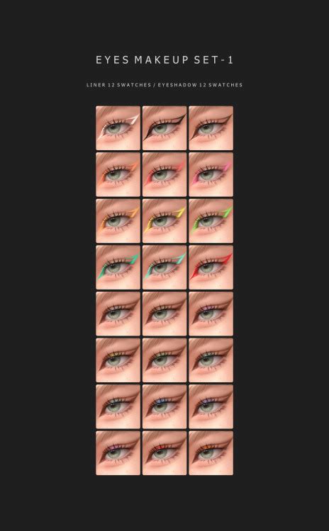 Gpme Gold Eyes Makeup Set 1 Download At Goppolsme Tumbex