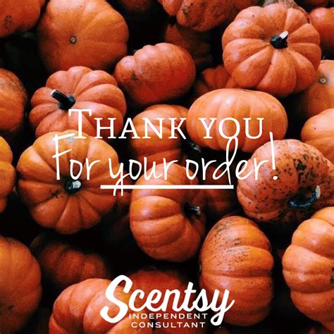Want to up your thank you game? Scentsy thank you for your order in 2020 | Scentsy ...