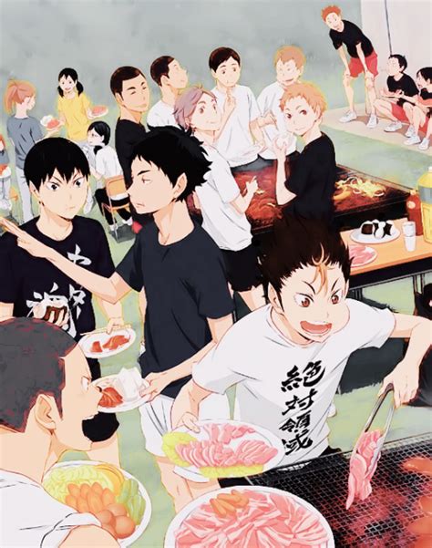 Haikyuu Training Camp Official Art Haikyuu Season 4 To The Top