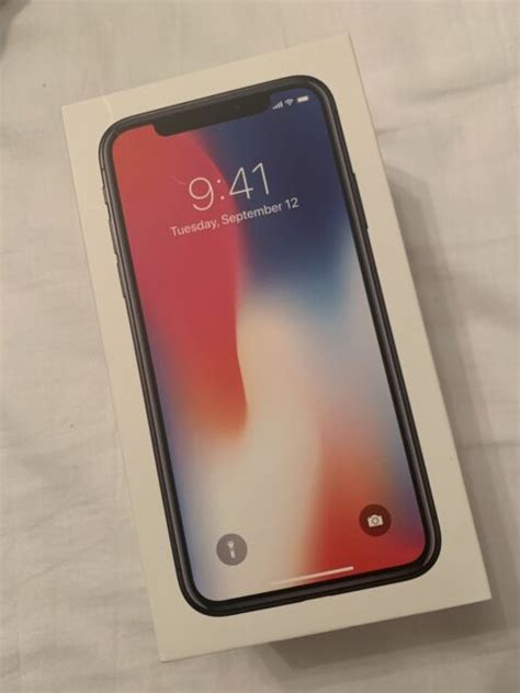 Apple Iphone X 256gb Space Grey Unlocked A1901 Gsm For Sale