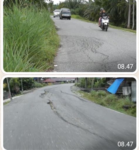 Kerusakan Jalan Propinsi Lintas Singkil Subulussalam Tak Kunjung Diperbaiki