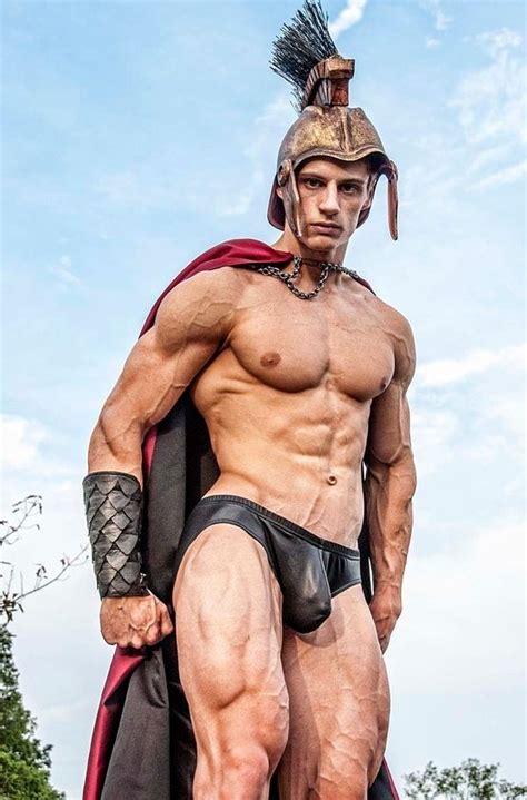 Spartan Ryan Nelson Men Dress Up Warrior Muscle Men