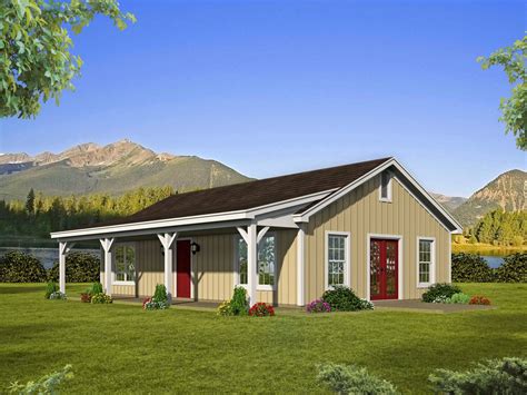 Country Style House Plan 2 Beds 1 Baths 1000 Sqft Plan 932 200