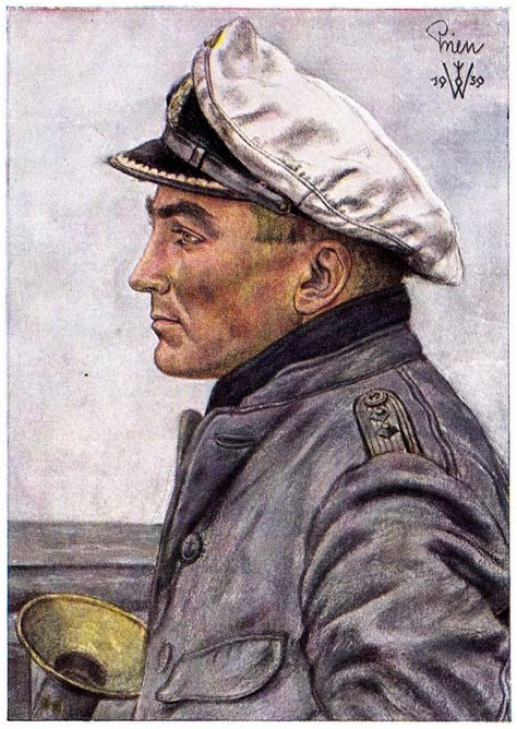Capitán de corbeta carlos a. Günther Prien, Capitán de Corbeta de la Kriegsmarine ...