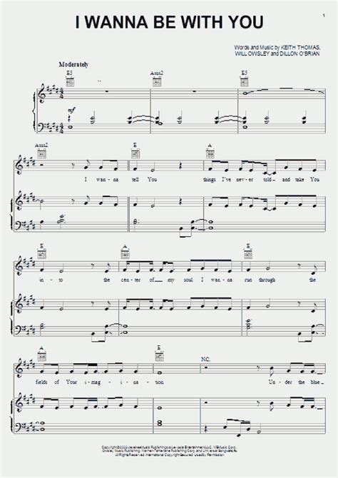 Be With You Piano Sheet Music Onlinepianist