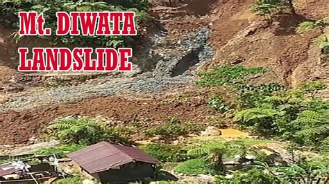 Landslide Sa Mt Diwata Monkayo Davao De Oro Youtube