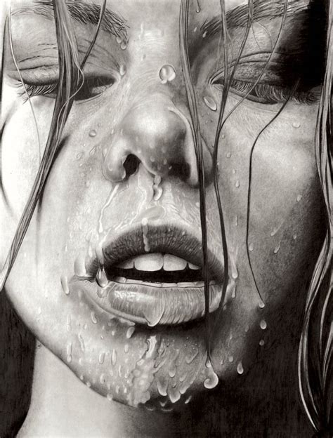 Wet No 12 Colour In Your Life Special 2017 Pencil Drawing By Paul Stowe Pencil Drawings