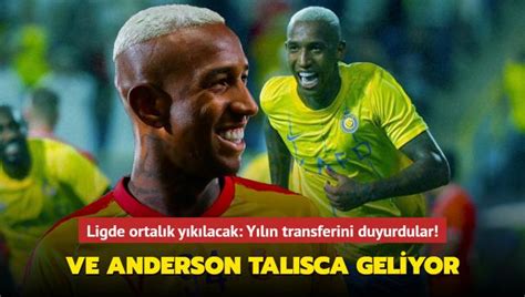 Ve Anderson Talisca Geliyor S Per Lig De Ortal K Y K Lacak Y L N