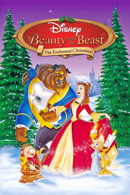 Beauty And The Beast The Enchanted Christmas 1997 Posters — The