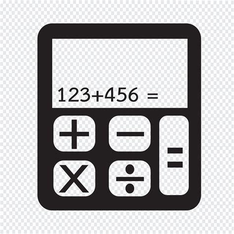 Calculator Icon Symbol Sign 634979 Vector Art At Vecteezy