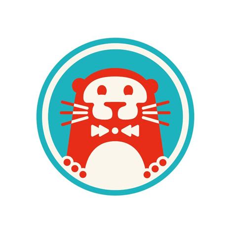 Otter Logo Design By Refinery 43 Featured In Logolounge Book 11