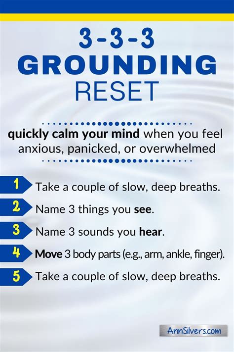 What Are Grounding Exercises Printable Templates