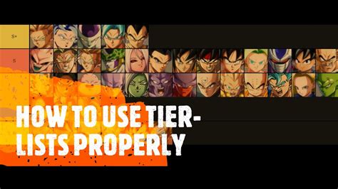 Dragon ball fighterz tier list 2021. HOW TO USE TIER LISTS PROPERLY (DRAGONBALL FIGHTERZ) - YouTube