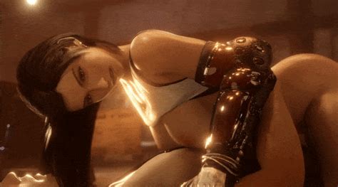 Final Fantasy Viis Tifa And Jessie Simultaneously Penetrated In Erotic