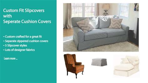 Give your armchair a new life and a facelift with a great slipcover. Custom made slipcovers for sofas, armchairs, chaise and ...