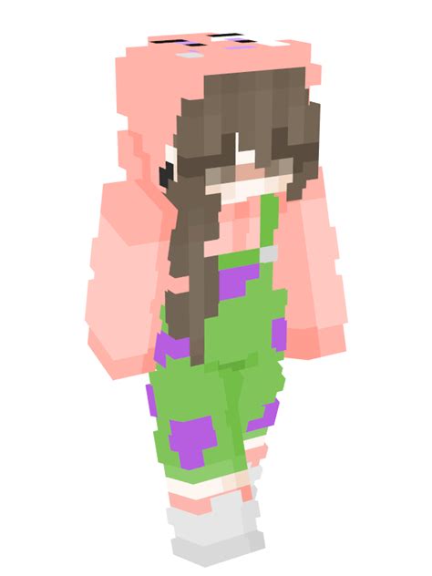 Aesthetic Girl Minecraft Skin Template Imagesee