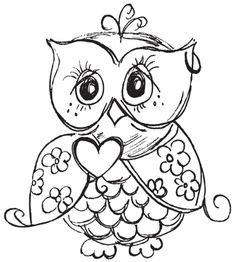 Cute mischievous owl with background full of interleaved leaves. Doodles/Adult Coloring Pages on Pinterest | Dover ...