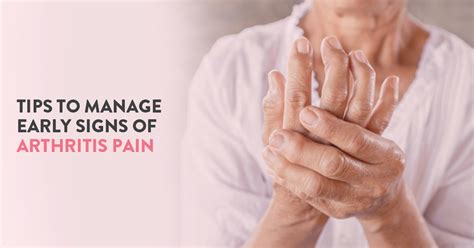 Arthritis Hands Early Signs
