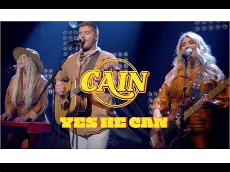 Cain Yes He Can Acoustic Performance Youtube Music