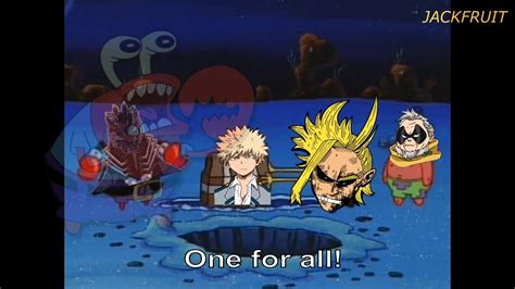 Anime My Hero Academia Memes Spongebob