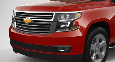 Chevrolet Tahoe 2018 3d Model By 3dacuvision