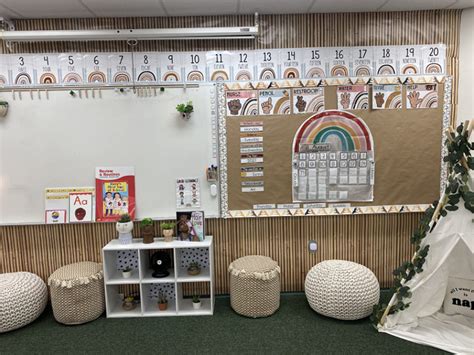 Boho Rainbow Classroom Decor Ideas Nylas Crafty Teaching