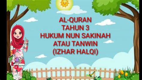 Al Quran Tahun Hukum Nun Sakinah Atau Tanwin Izhar Halqi Youtube