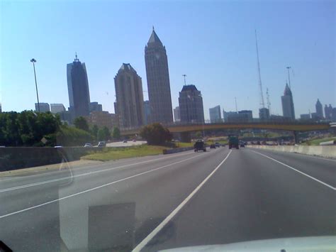 Atlanta Ga Driving On I 75 Photo Picture Image Georgia At City
