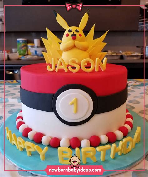Pokemon Theme Birthday Cake Pikachu Theme Birthday Cake Pokemon