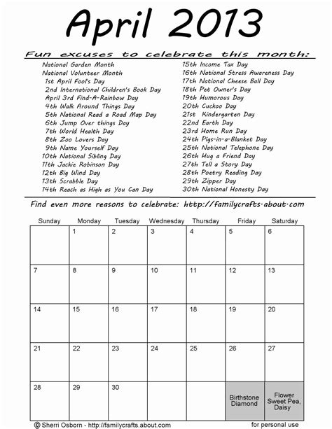 Food Days 2020 Printable Example Calendar Printable Rezfoods Resep