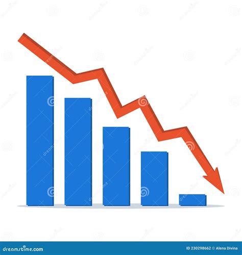 Financial Recession Chart03 Stock Vector Illustration Of Developer