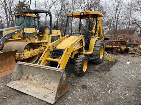 2006 John Deere 110 Tractor Loader Backhoe 3pt Hitch 4x4 Commercial