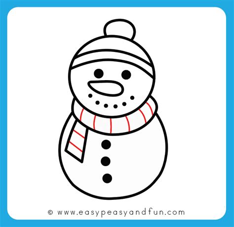 how to draw a snowman step by step drawing guide draw a snowman simple christmas cards