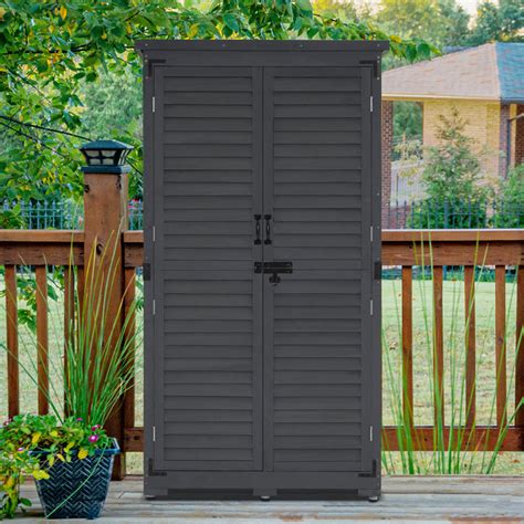 Mcombo Garden 3 Ft W X 2 Ft D Solid Wood Lean To Storage Shed