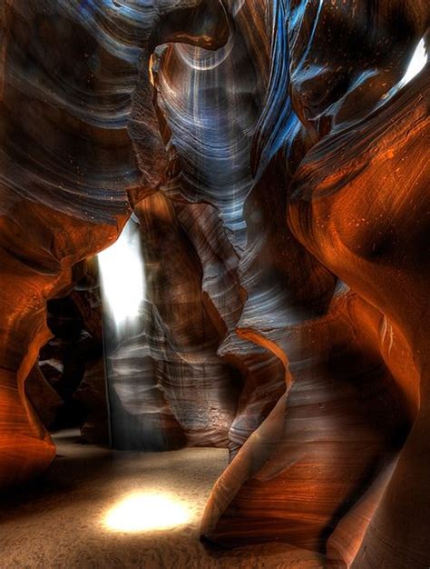 Antelope Canyon Navajo Park Arizona Usa Cavern Underground Caves