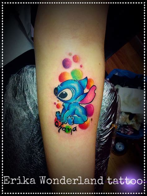 Colore Stitch Tattoo Stitch Tattoo Lilo And Stitch Tattoo