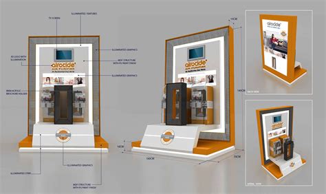 In Store Display Unit 3d Model Cgtrader