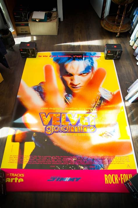 Velvet Goldmine Original Poster 1998 Todd Haynes Rolled 4x6 Ft Etsy
