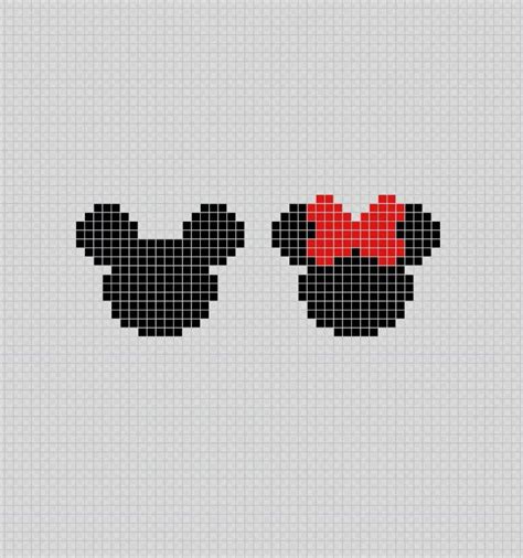 Pixel Art Disney Mickey 31 Idées Et Designs Pour Vous Inspirer En Images