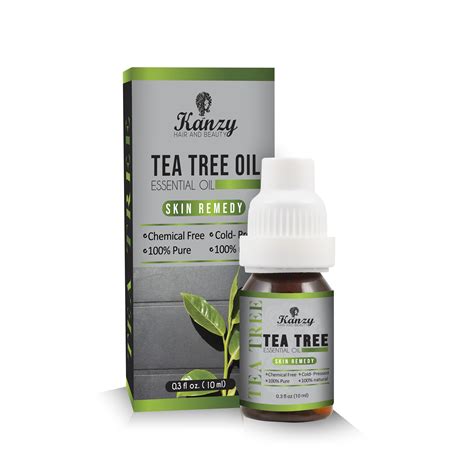 Pure Organic Tea Tree Oil 10ml Kanzy